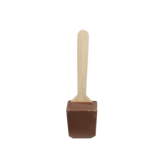 Cuillère chocolat chaud lait