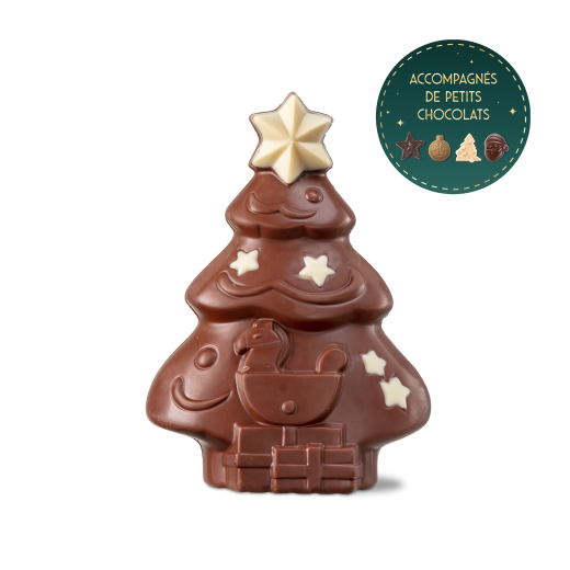 Sapin de Noël - chocolat au lait