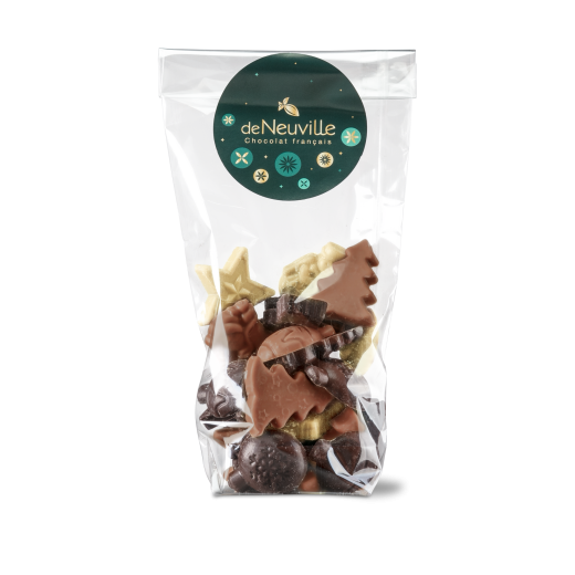 Sachet de sujets chocolatés