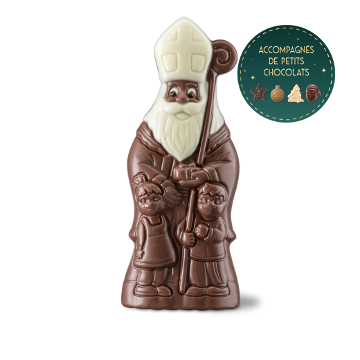 Saint-Nicolas 13cm - chocolat au lait