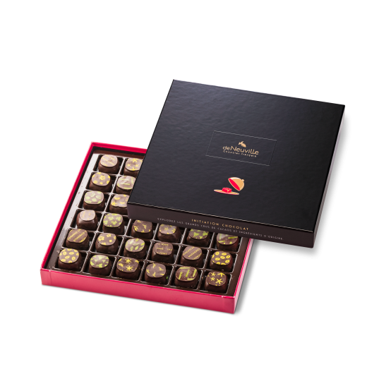 Coffret Initiation 36 chocolats noirs