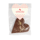 Coeur chocolat au lait praliné