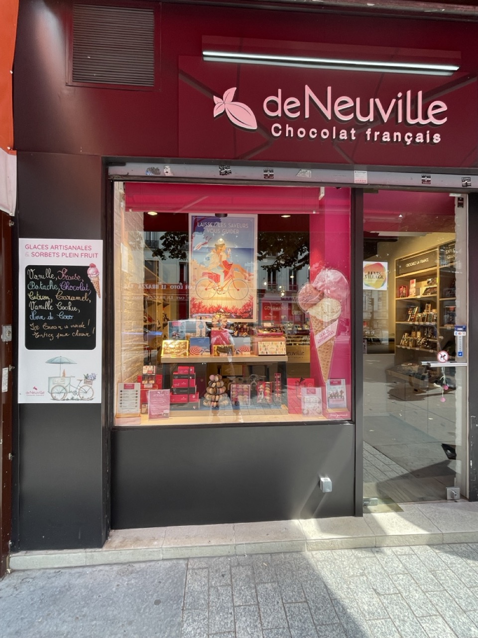 De Neuville Paris Tocqueville – Chocolat français