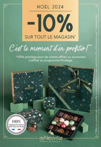 Noel en avance ! Profitez de 10% de remise !